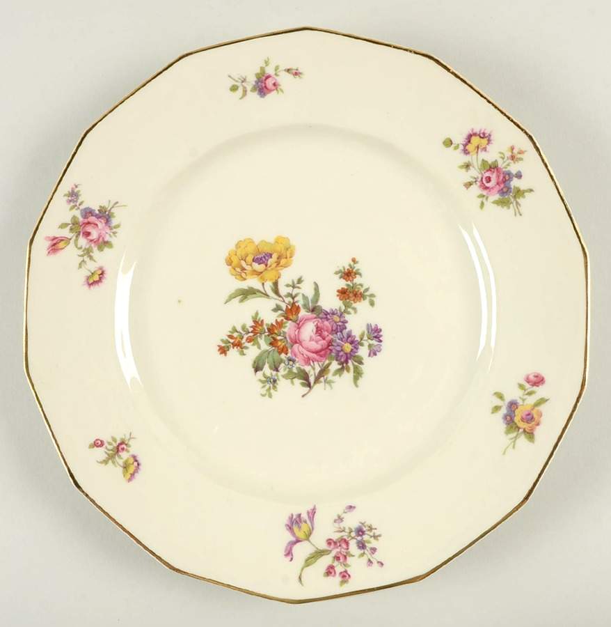 Head 174 Dinner Plate by Charles Field Haviland-1