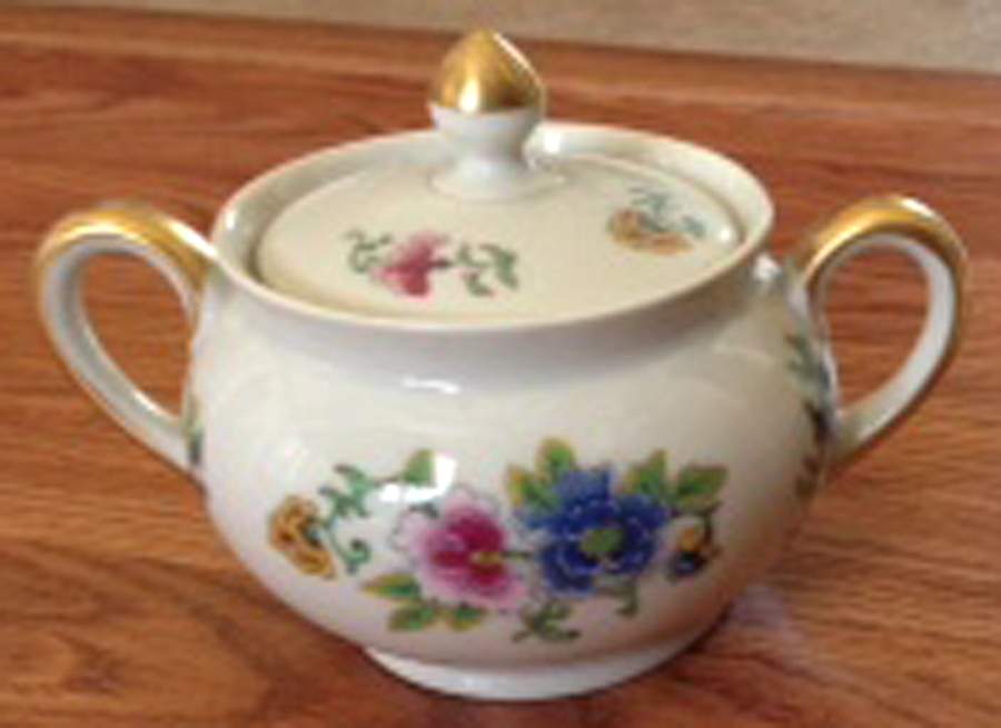 Head 175 Sugar Bowl & Lid by Charles Field Haviland-1