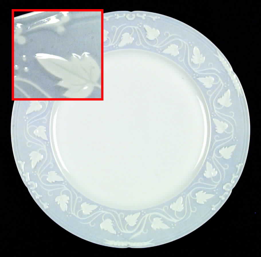 Imperatrice Grey Dinner Plate by Charles Field Haviland-1