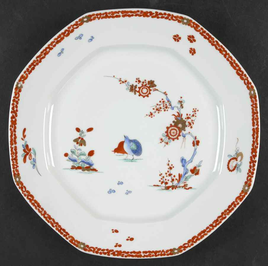Kakiemon Large Dinner Plate by Charles Field Haviland-1