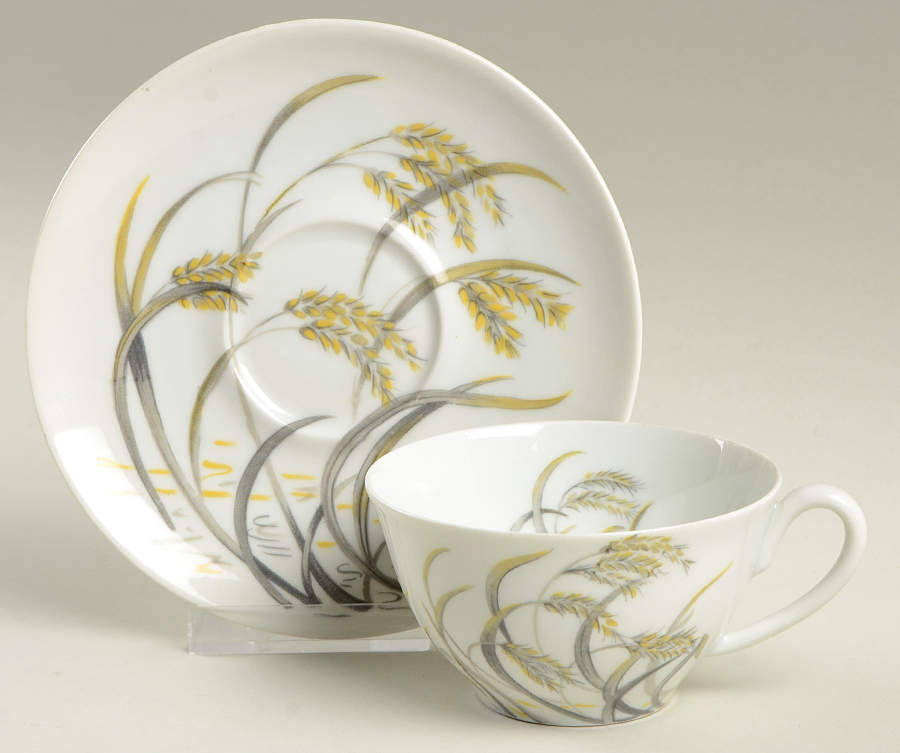 Lyon Flat Cup & Saucer Set by Charles Field Haviland-1