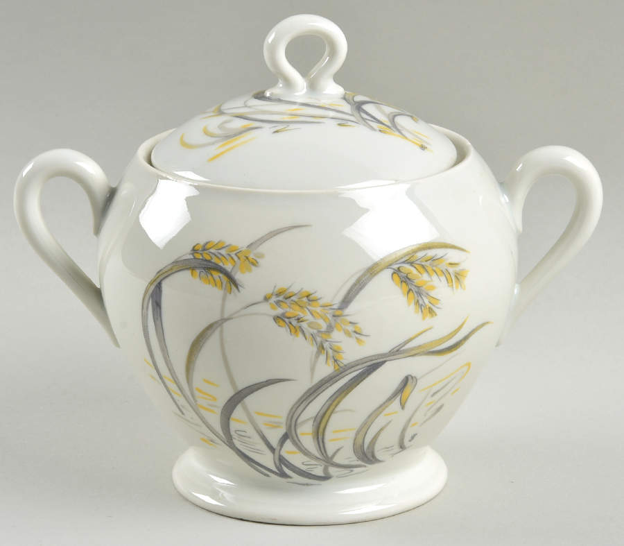 Lyon Sugar Bowl & Lid by Charles Field Haviland-1