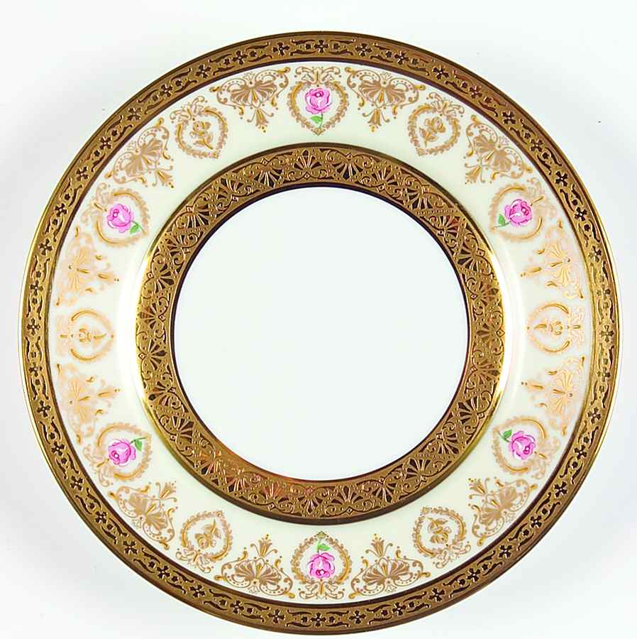 Marie Antoinette Bread & Butter Plate by Charles Field Haviland-1