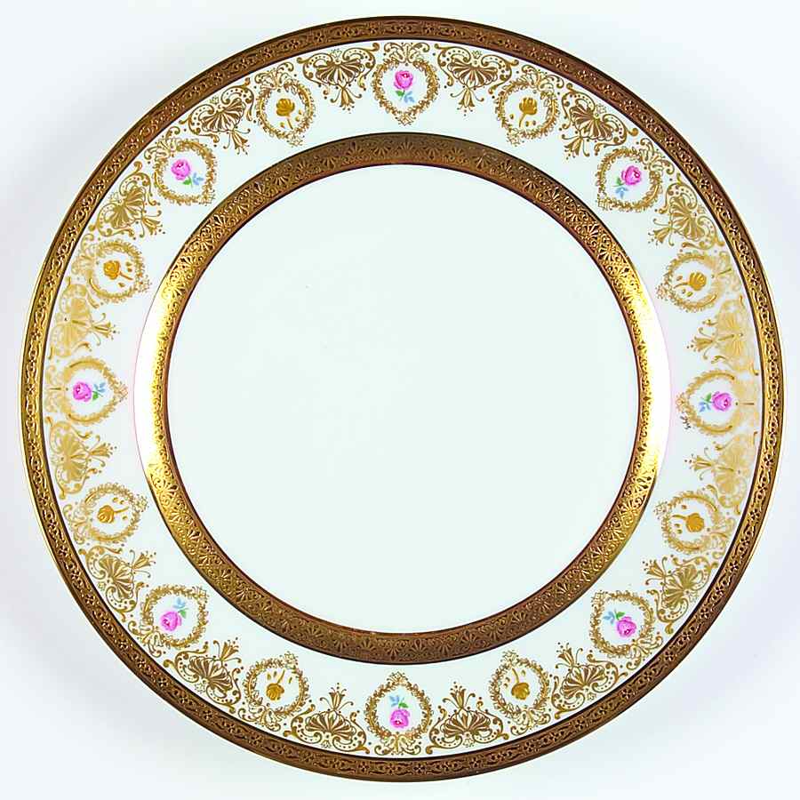 Marie Antoinette Large Dinner Plate by Charles Field Haviland-1