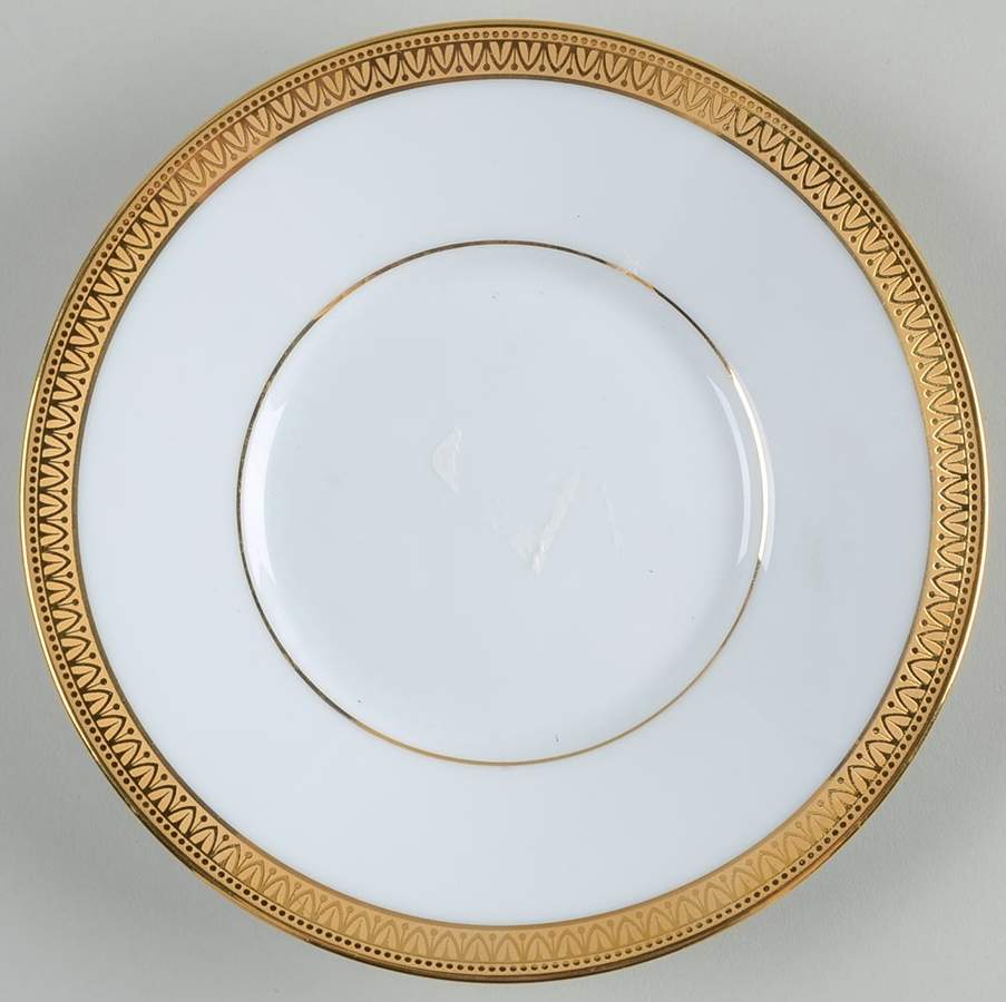 Malmaison Gold Saucer for Flat Cup by Charles Field Haviland-1
