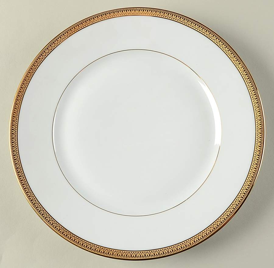 Malmaison Gold Dinner Plate by Charles Field Haviland-1