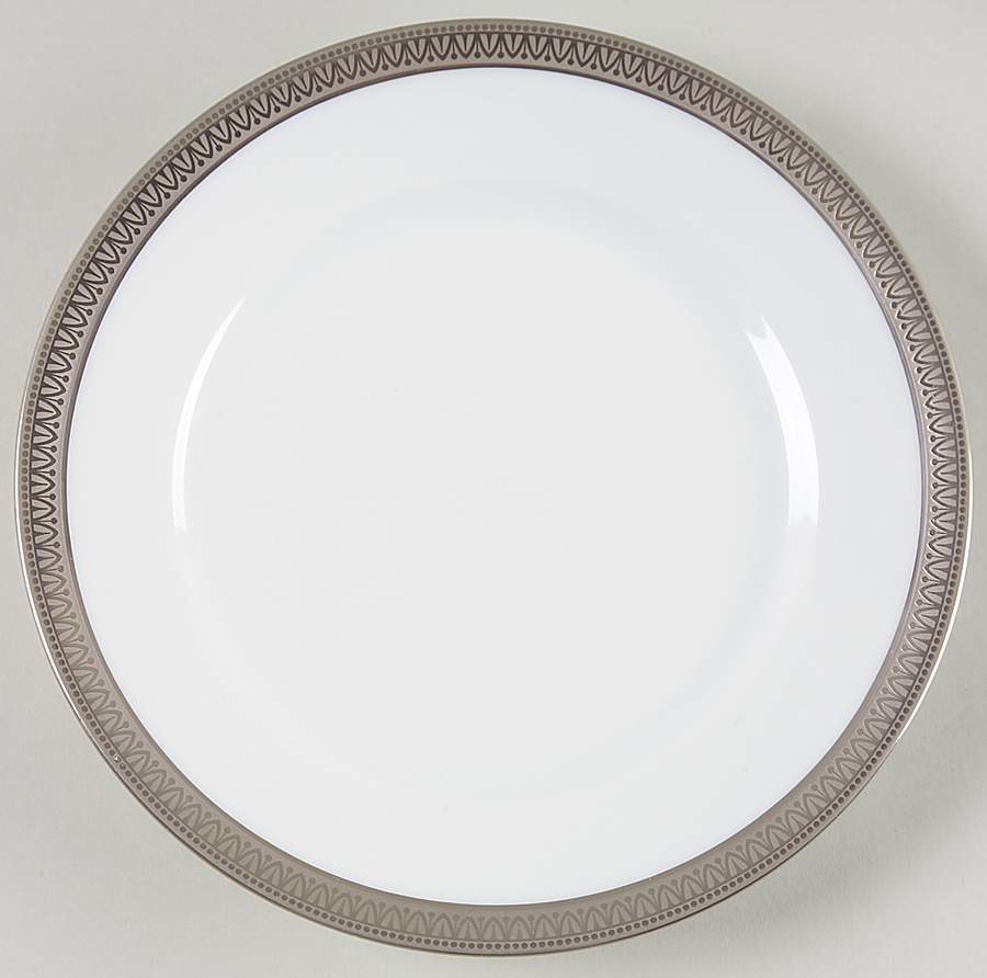 Malmaison Platinum (No Verge) Bread & Butter Plate by Charles Field Haviland-1
