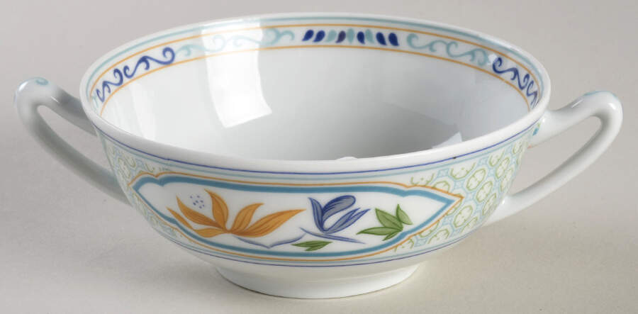 Mandalay Flat Cream Soup Bowl by Charles Field Haviland-1