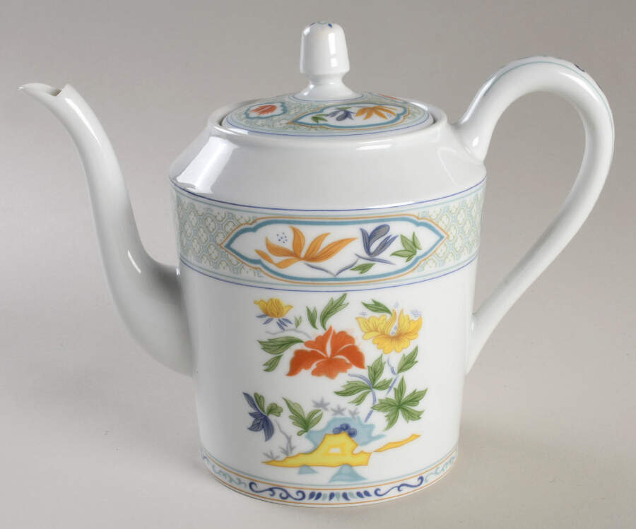 Mandalay Coffee Pot & Lid by Charles Field Haviland-1