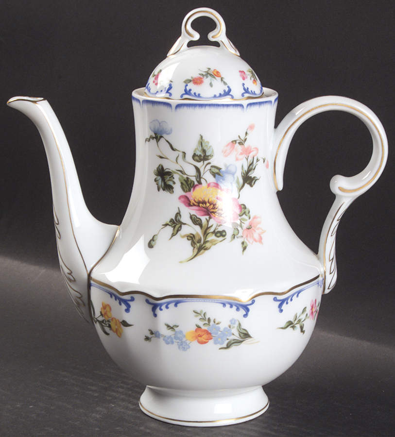 Marjolaine Coffee Pot & Lid by Charles Field Haviland-1