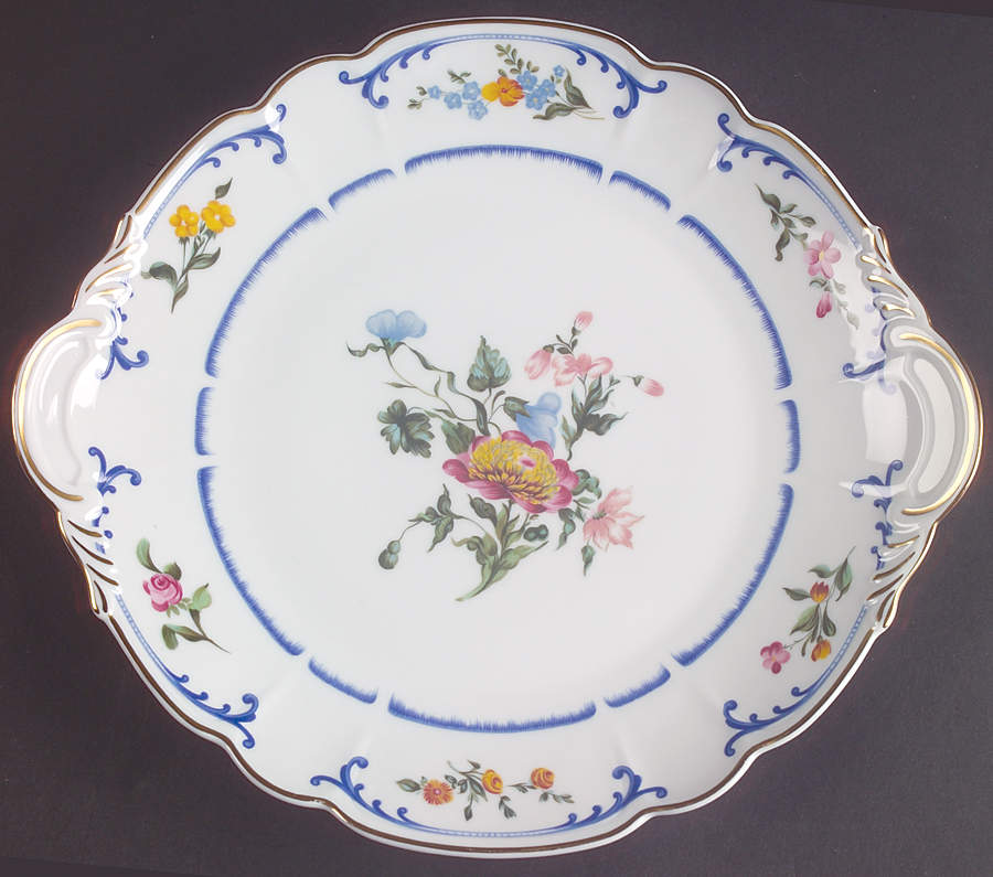Marjolaine Handled Cake Plate by Charles Field Haviland-1