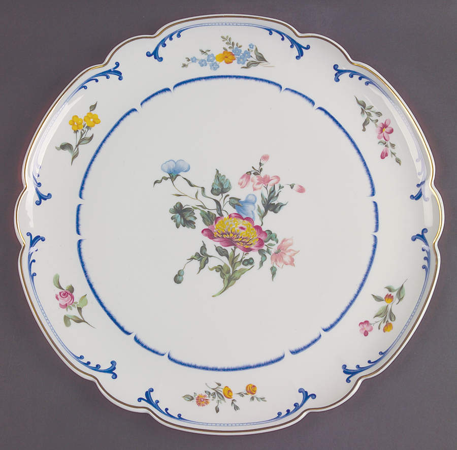 Marjolaine Cake Plate by Charles Field Haviland-1