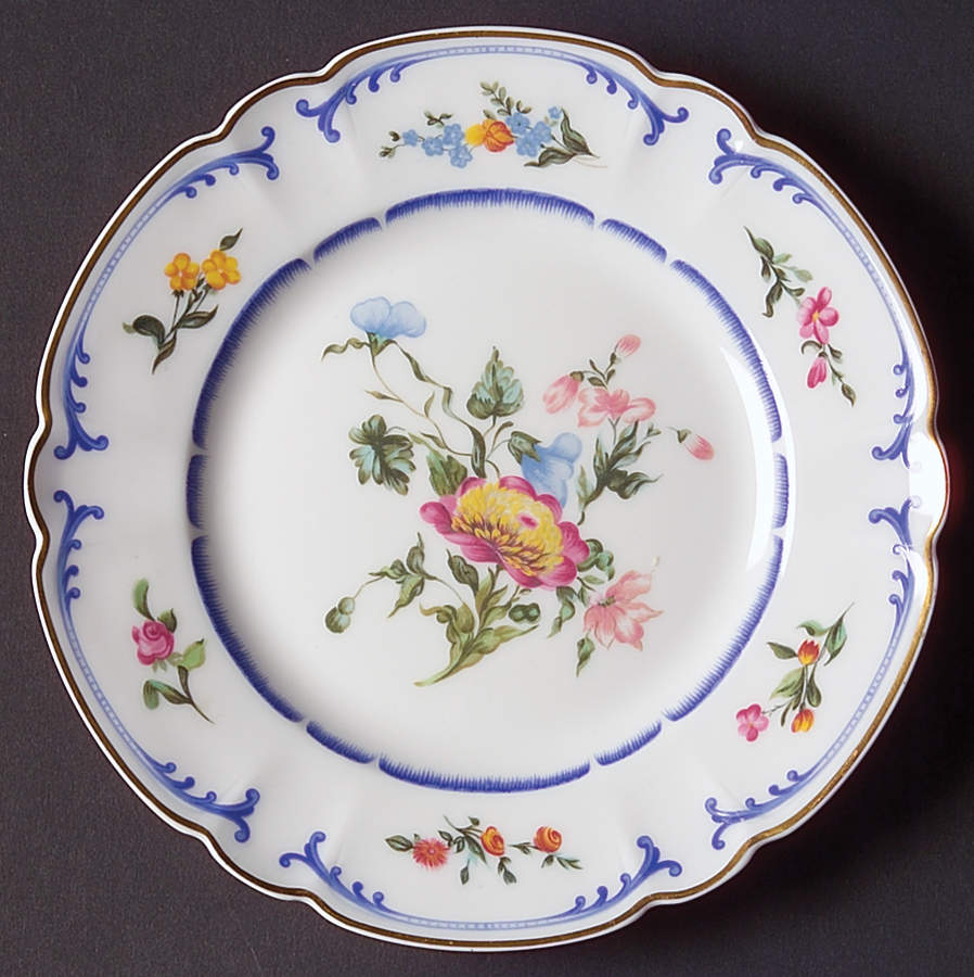Marjolaine Bread & Butter Plate by Charles Field Haviland-1