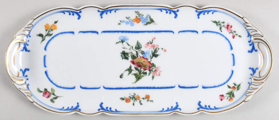 Marjolaine 16" Sandwich Tray by Charles Field Haviland-1
