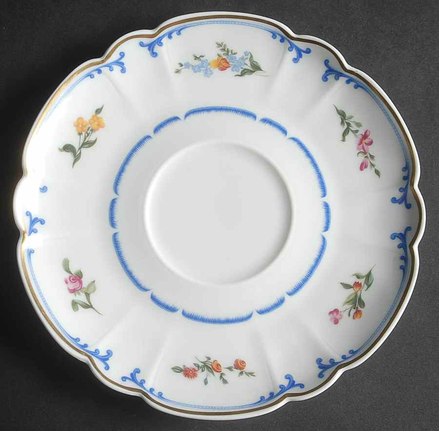 Marjolaine Saucer for Cream Soup Bowl by Charles Field Haviland-1