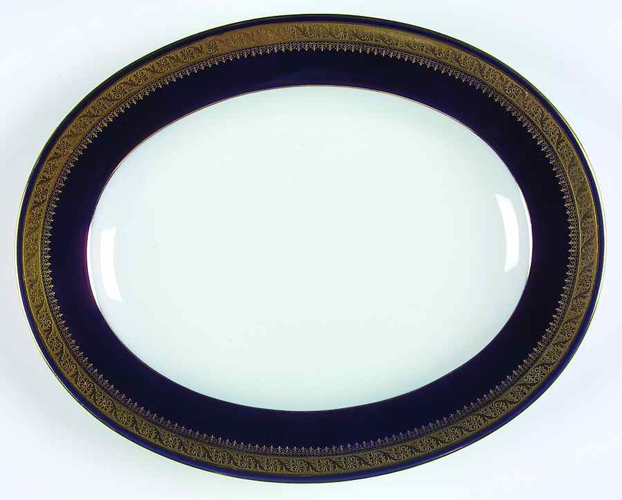 Martine 16" Oval Serving Platter by Charles Field Haviland-1