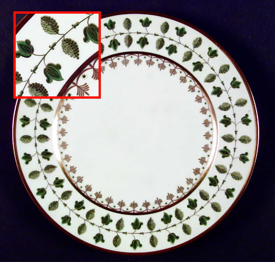 Matignon Green Dinner Plate by Charles Field Haviland-1