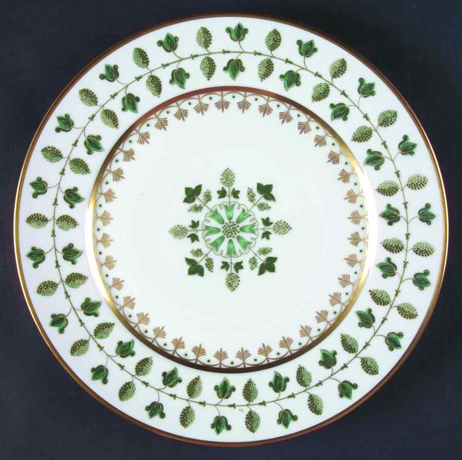 Matignon Green Dinner Plate by Charles Field Haviland-1