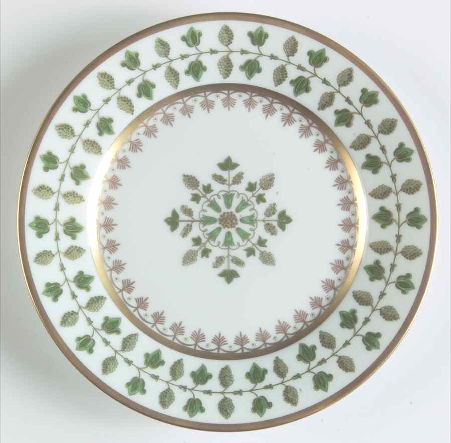 Matignon Green Bread & Butter Plate by Charles Field Haviland-1