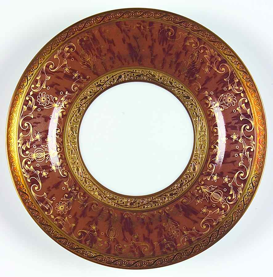Mazarine Bread & Butter Plate by Charles Field Haviland-1