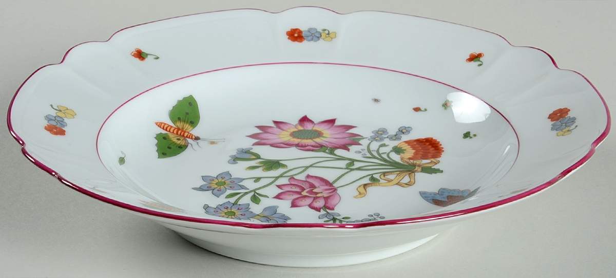 Meissen Large Rim Soup Bowl by Charles Field Haviland-1