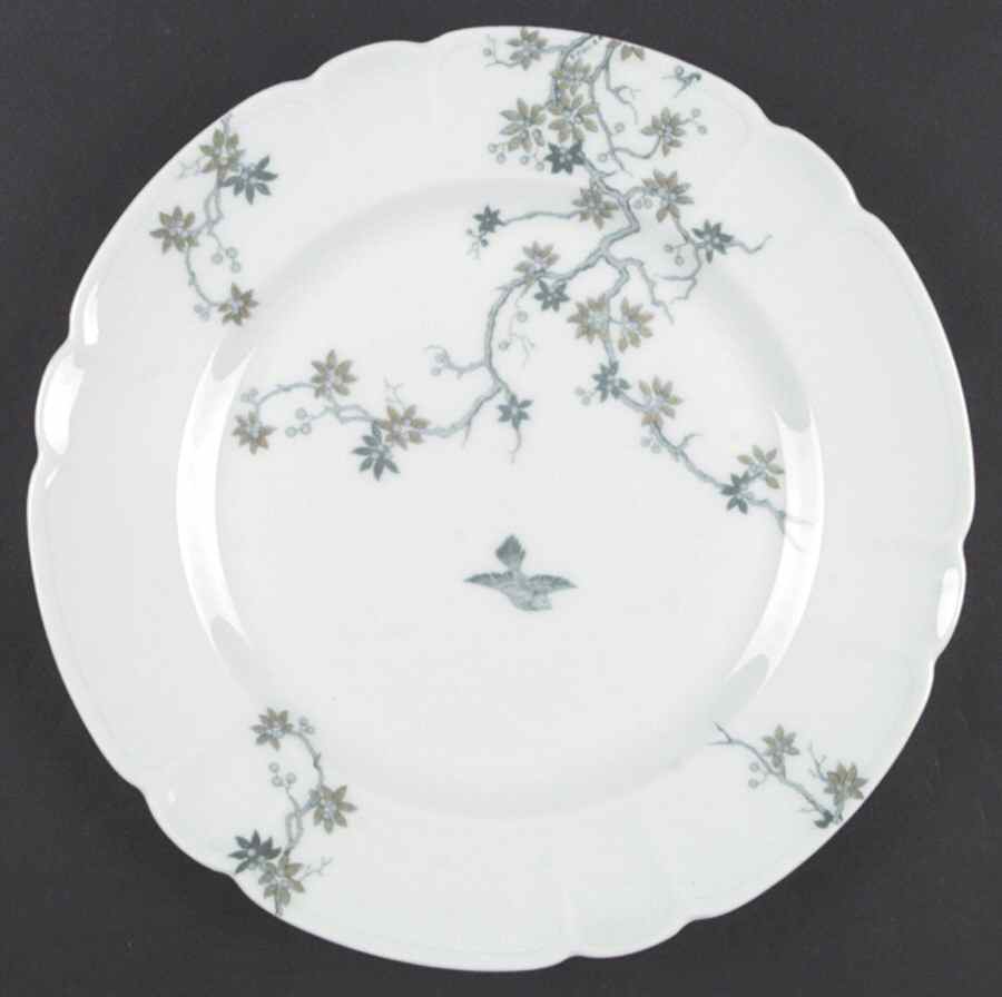 Mesanges Dinner Plate by Charles Field Haviland-1