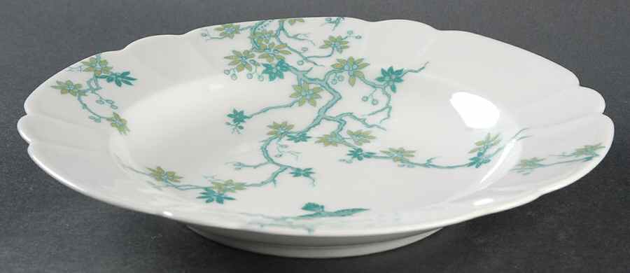 Mesanges Large Rim Soup Bowl by Charles Field Haviland-1