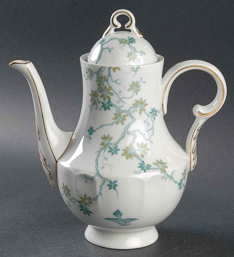 Mesanges Coffee Pot & Lid by Charles Field Haviland-1