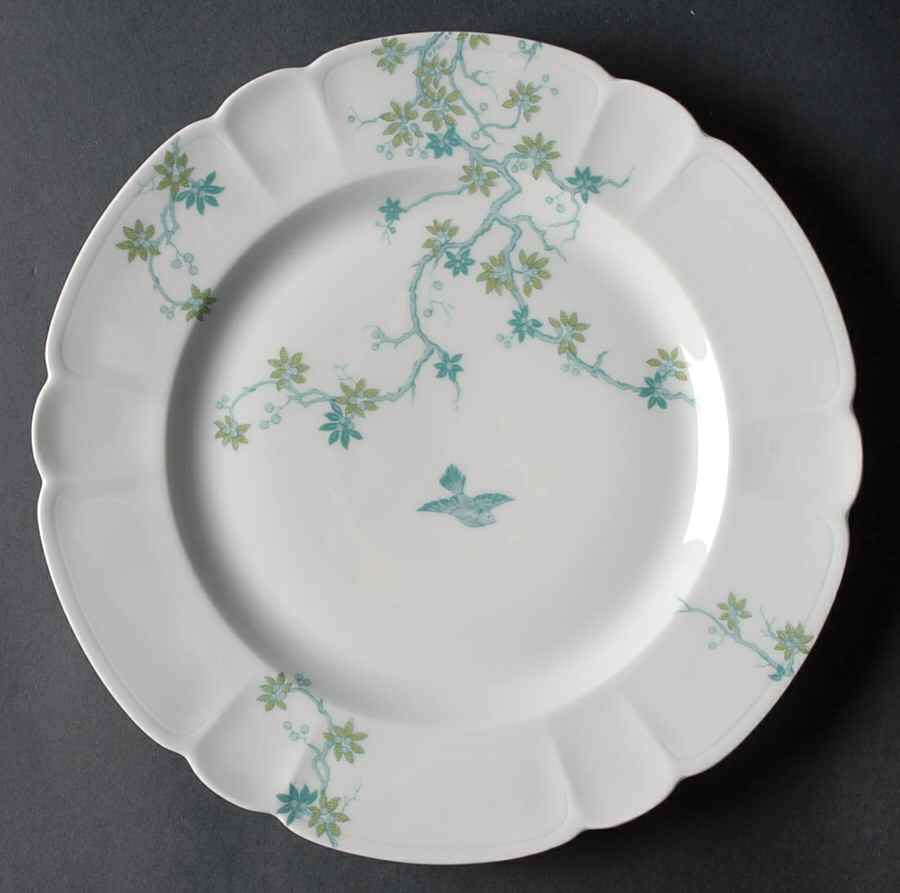 Mesanges Dinner Plate by Charles Field Haviland-1