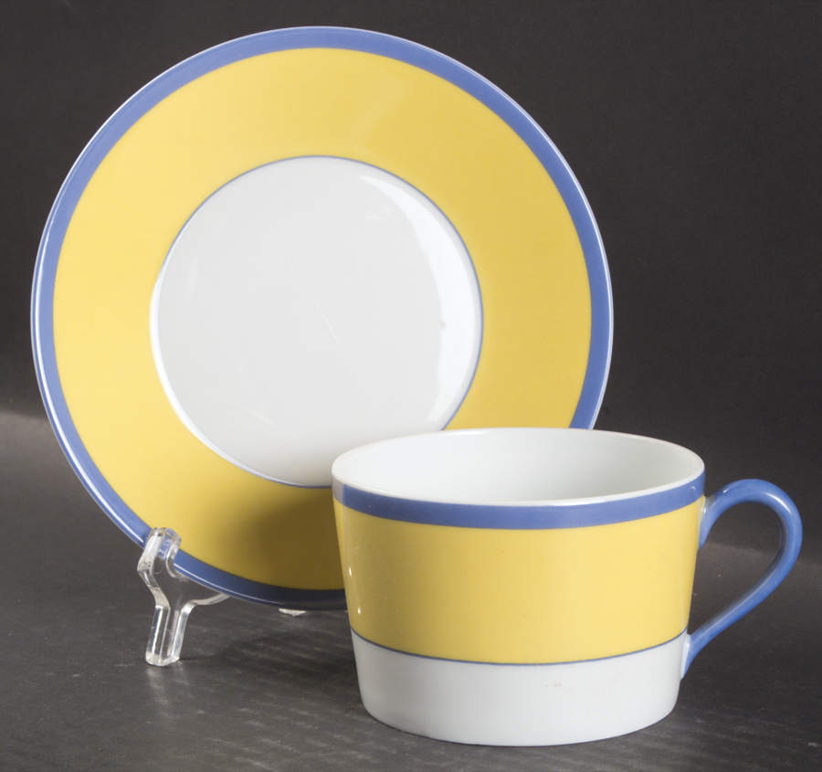 Monet Breakfast Cup & Saucer Set by Charles Field Haviland-1