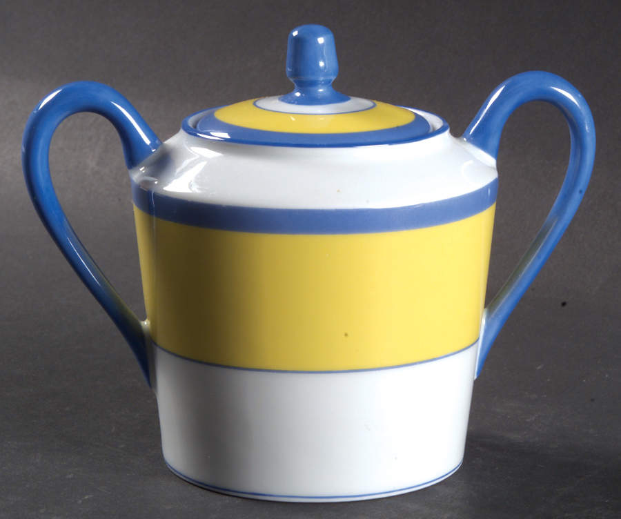 Monet Sugar Bowl & Lid by Charles Field Haviland-1
