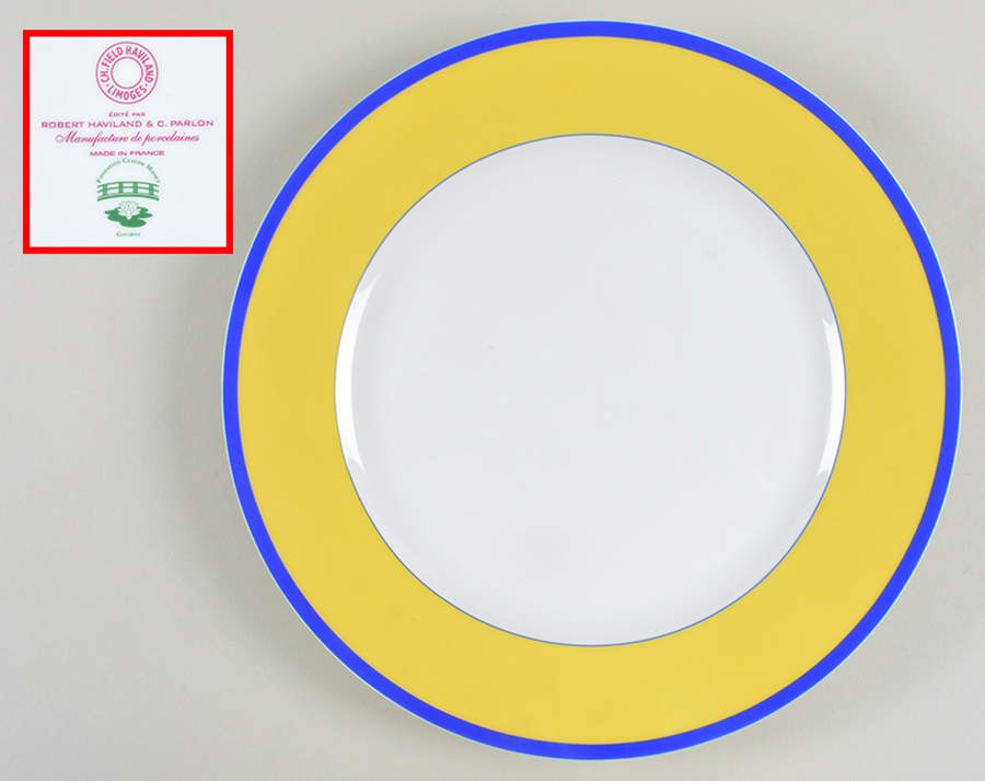 Monet Large Dinner Plate by Charles Field Haviland-1