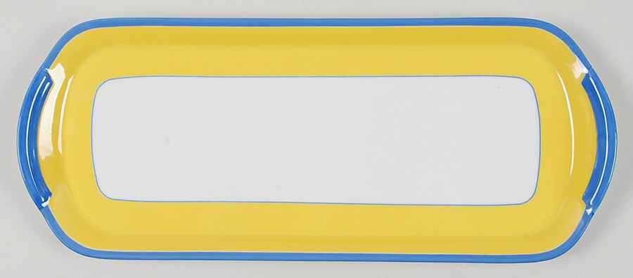 Monet 14" Sandwich Tray by Charles Field Haviland-1