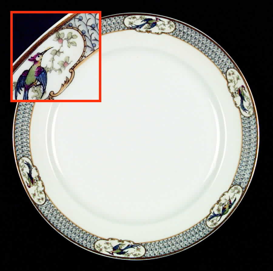 Orleans Dinner Plate by Charles Field Haviland-1