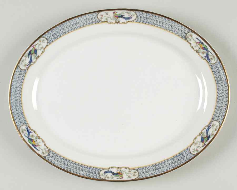 Orleans 11" Oval Serving Platter by Charles Field Haviland-1