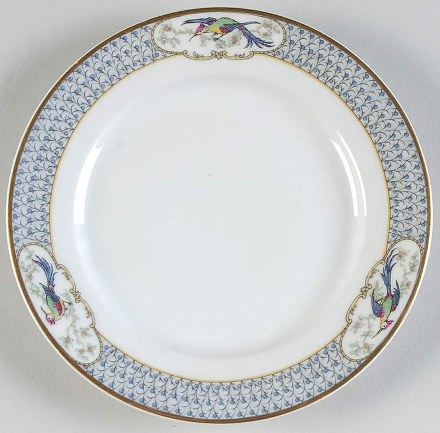 Orleans Bread & Butter Plate by Charles Field Haviland-1
