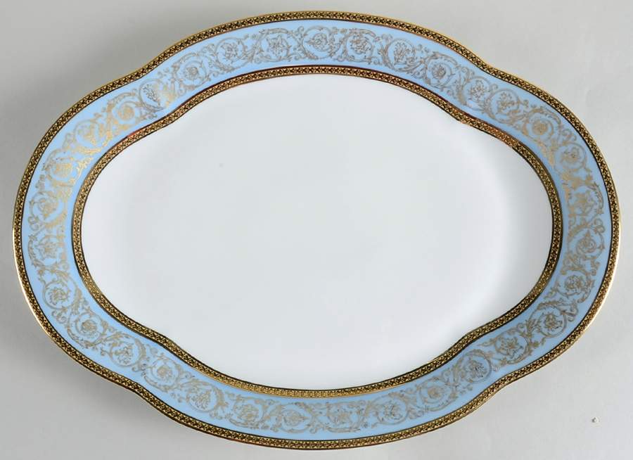 Pascale 18" Oval Serving Platter by Charles Field Haviland-1