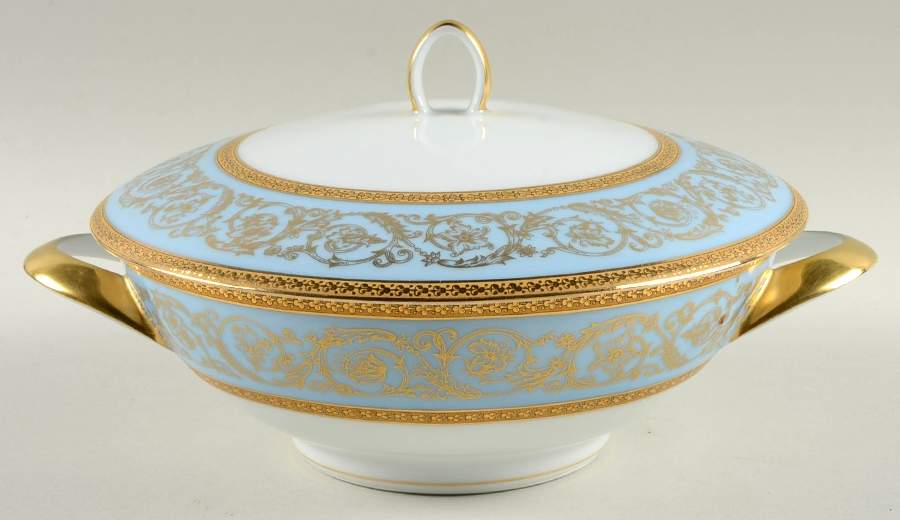 Pascale Round Covered Vegetable by Charles Field Haviland-1