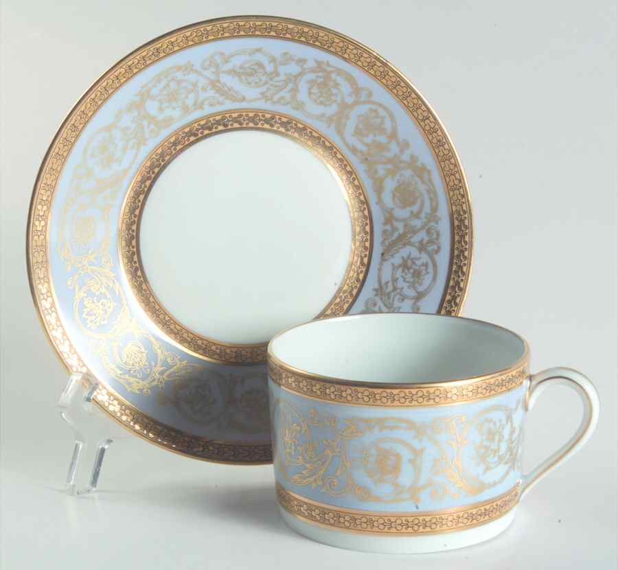 Pascale Flat Cup & Saucer Set by Charles Field Haviland-1