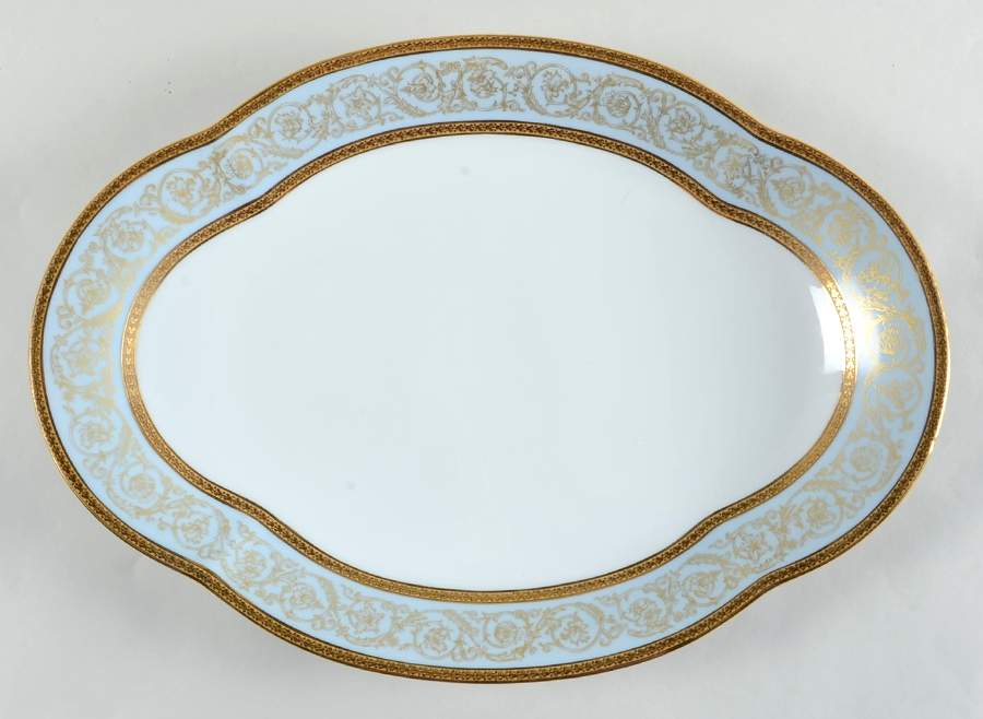 Pascale 16" Oval Serving Platter by Charles Field Haviland-1