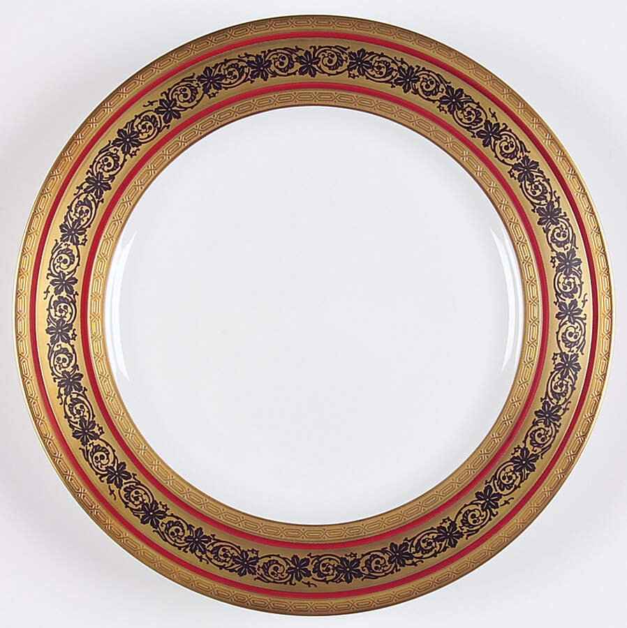 Persepolis Large Dinner Plate by Charles Field Haviland-1
