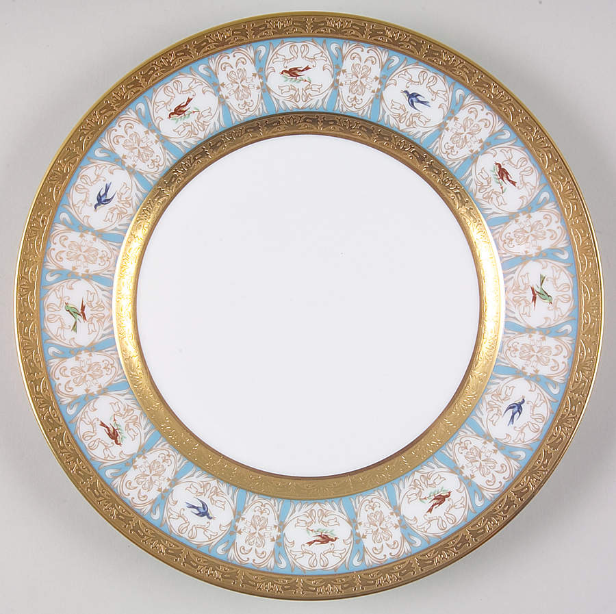 Pompadour Dessert Luncheon Plate by Charles Field Haviland-1