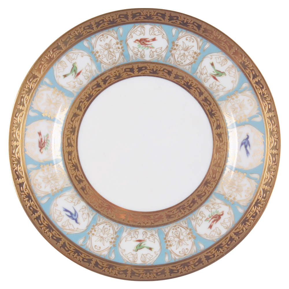 Pompadour Bread & Butter Plate by Charles Field Haviland-1