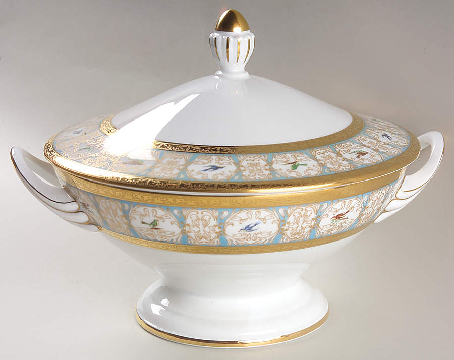Pompadour Tureen &  Lid by Charles Field Haviland-1
