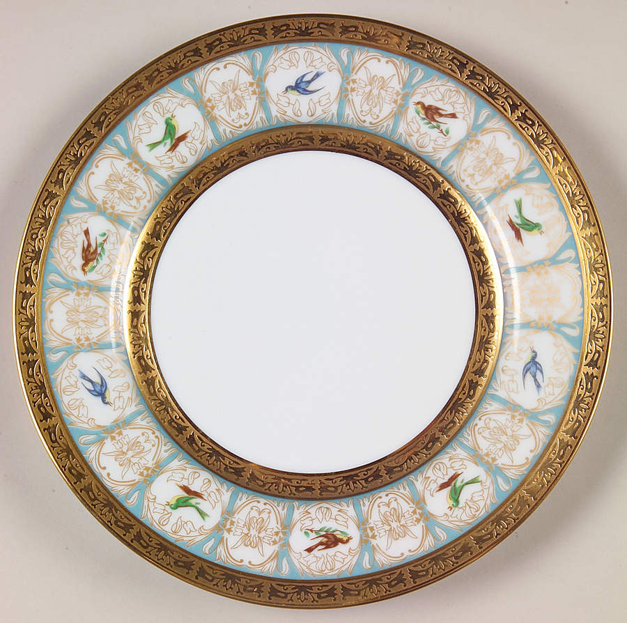 Pompadour Salad Plate by Charles Field Haviland-1