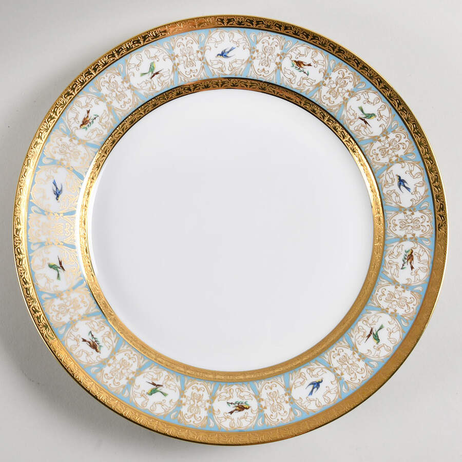 Pompadour Service Plate (Charger) by Charles Field Haviland-1