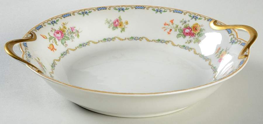 The Rochelle 9" Round Vegetable Bowl by Charles Field Haviland-1