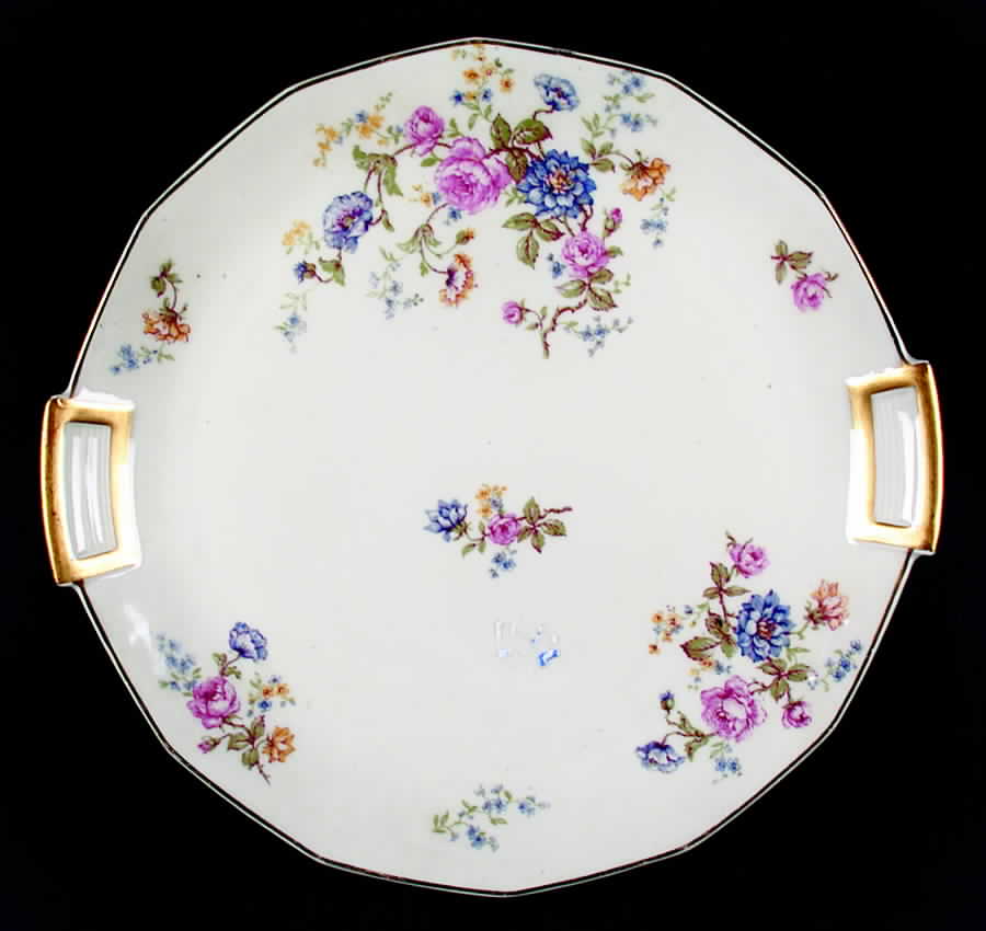 Rosario Handled Cake Plate by Charles Field Haviland-1