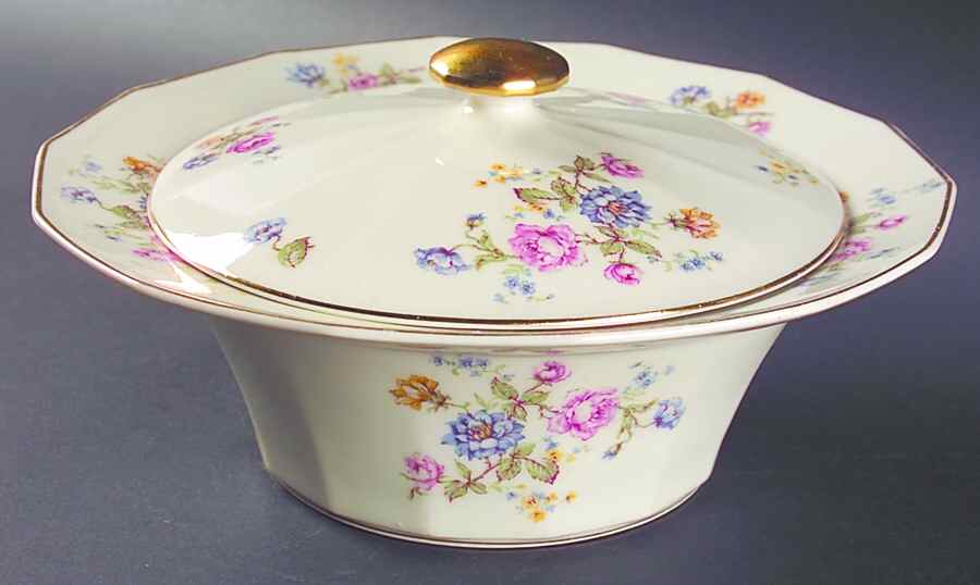 Rosario Round Covered Vegetable by Charles Field Haviland-1