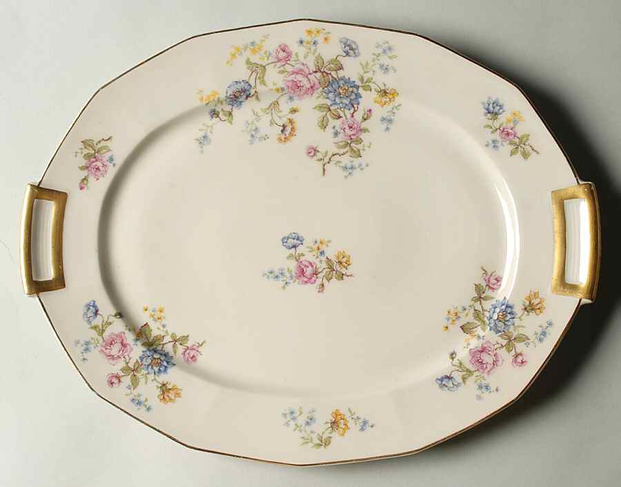 Rosario 14" Oval Serving Platter by Charles Field Haviland-1